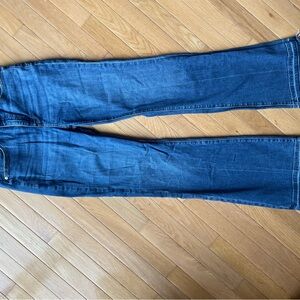 LOFT Dark Blue Flare Jeans